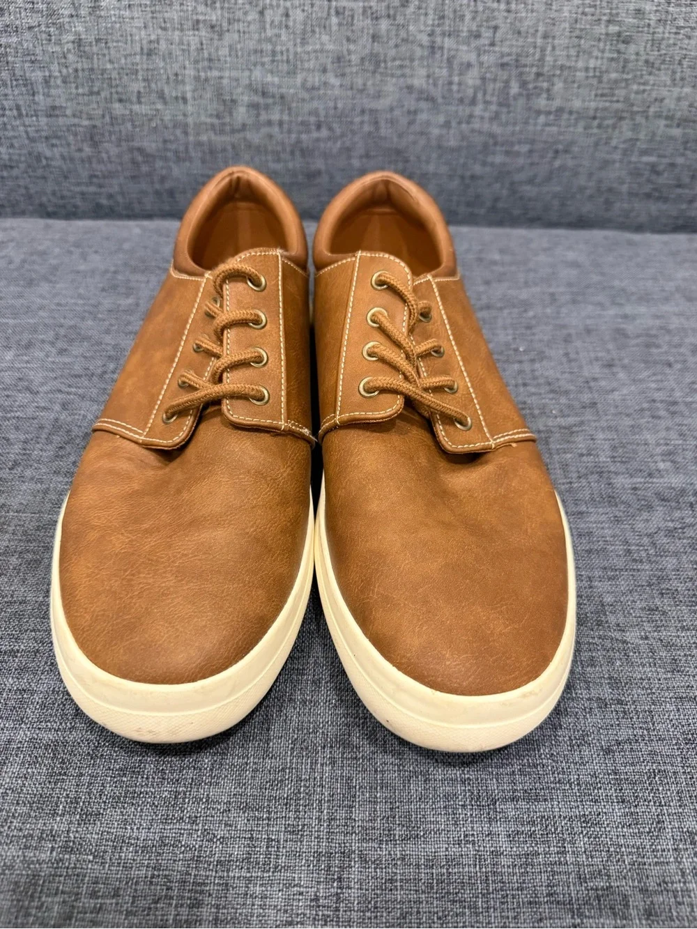 Goodfellow & Co Men's Sneakers in Cognac and White Sole